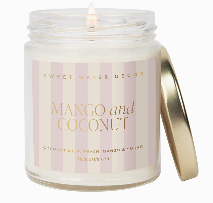 Soy Candle - Coconut Mango