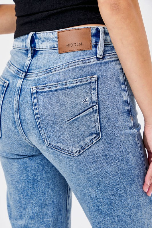 HIdden - Ella High Rise Wide Leg Jeans