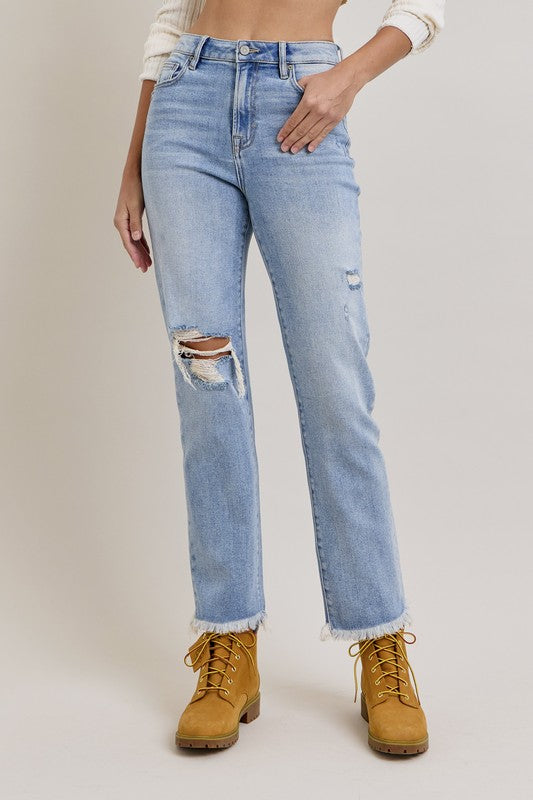 Hidden - Tara High Rise Straight