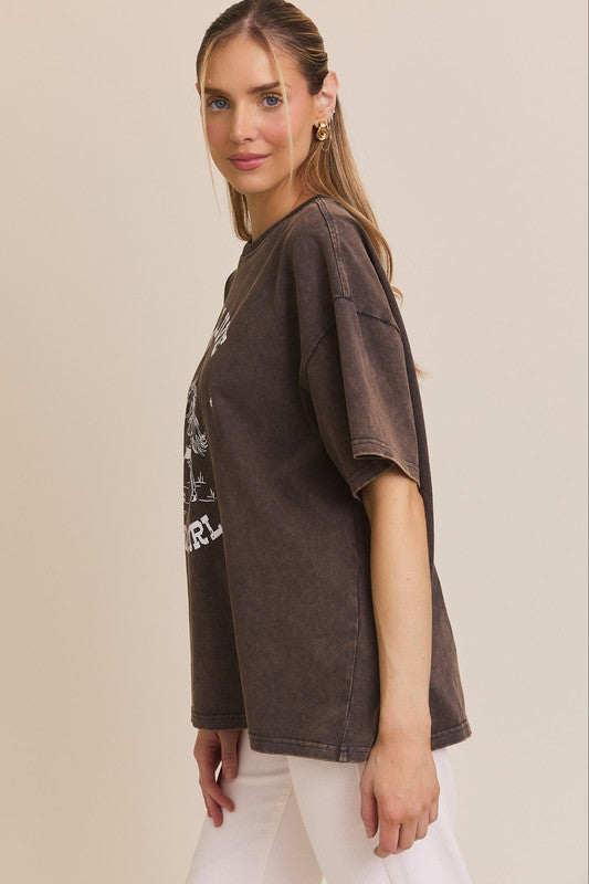 Live Long Cowgirl Graphic Tee