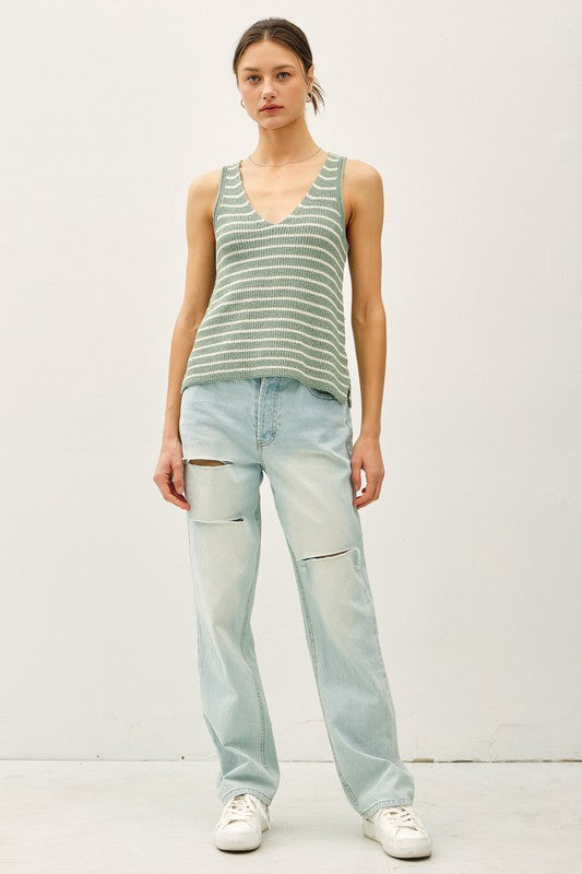 Dalilah Lightweight Sweater Tank