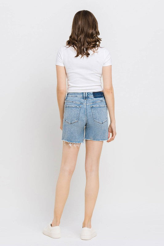 Vervet - Dolly High Rise Midi Shorts