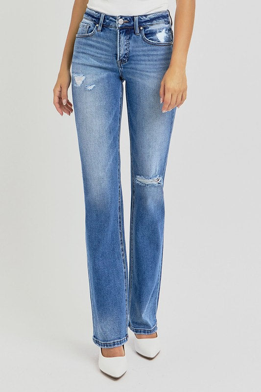 Risen - Lilly High Rise Straight Jean