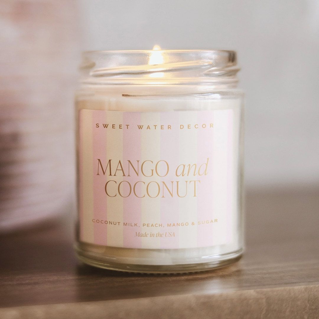 Soy Candle - Coconut Mango