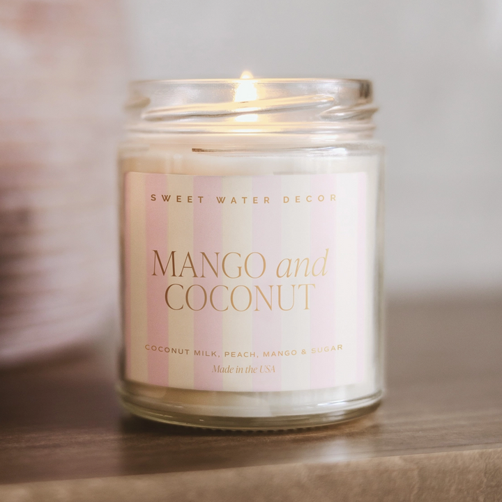 Soy Candle - Coconut Mango