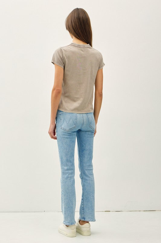 Callie Clasic Cut Tee