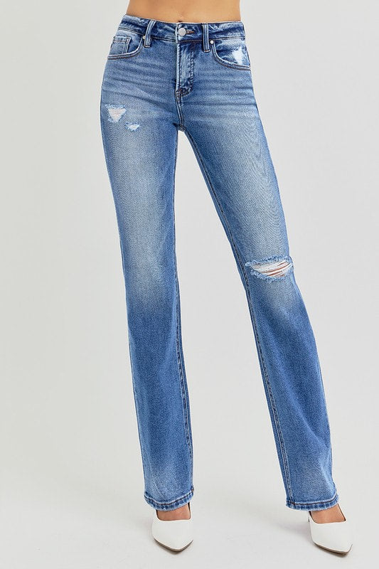 Risen - Lilly High Rise Straight Jean