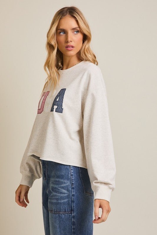 Emily USA Novelty Sweatshirt