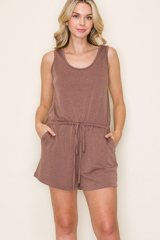 Kimber Drawstring Romper