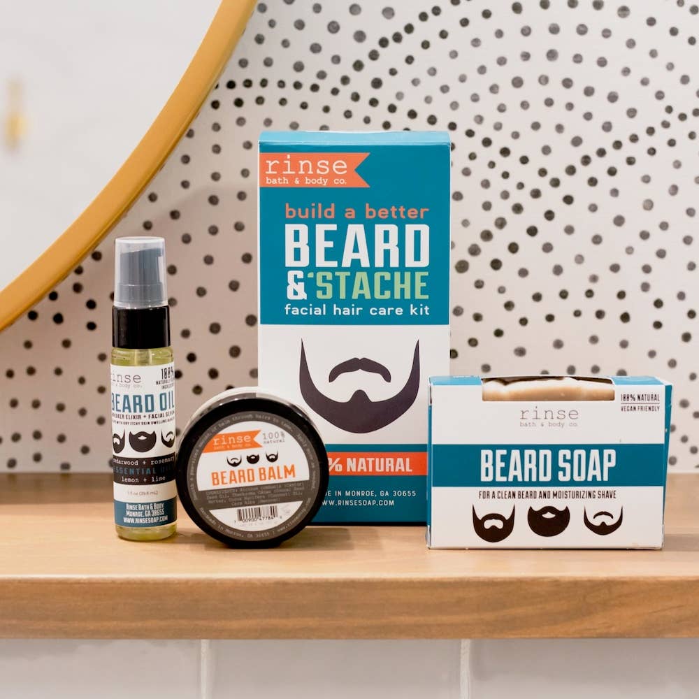 Beard & Stache Kit