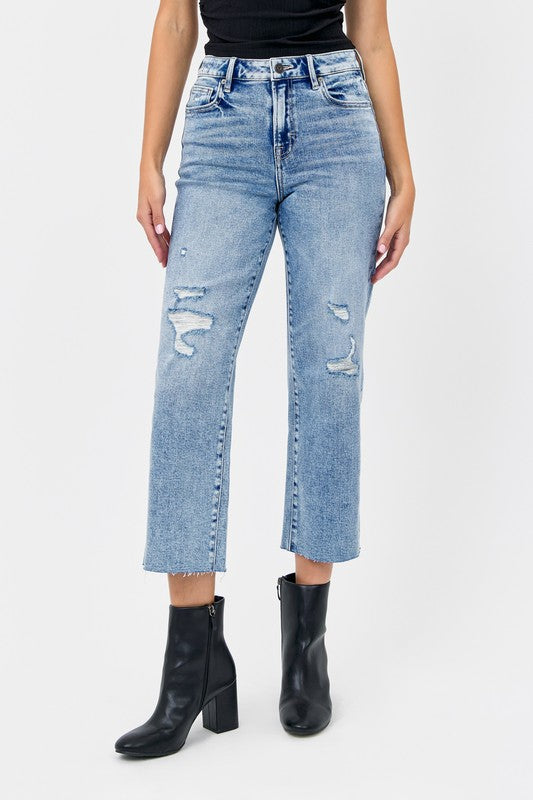 HIdden - Ella High Rise Wide Leg Jeans