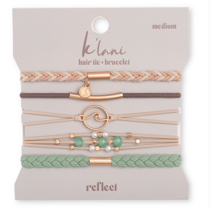 K'Lani Hair Tie Bracelets - Reflect