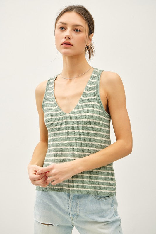 Dalilah Lightweight Sweater Tank
