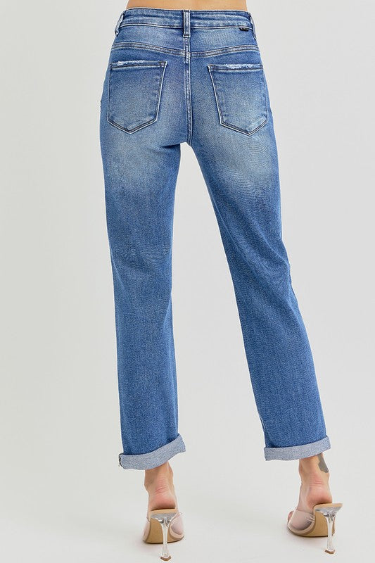 Risen - Lilly High Rise Crop Jeans
