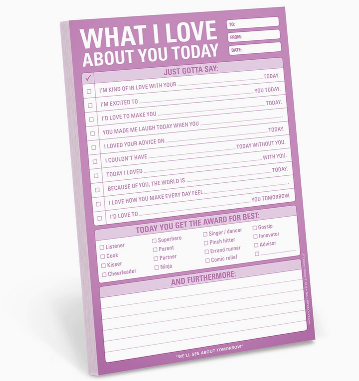 What I Love About You