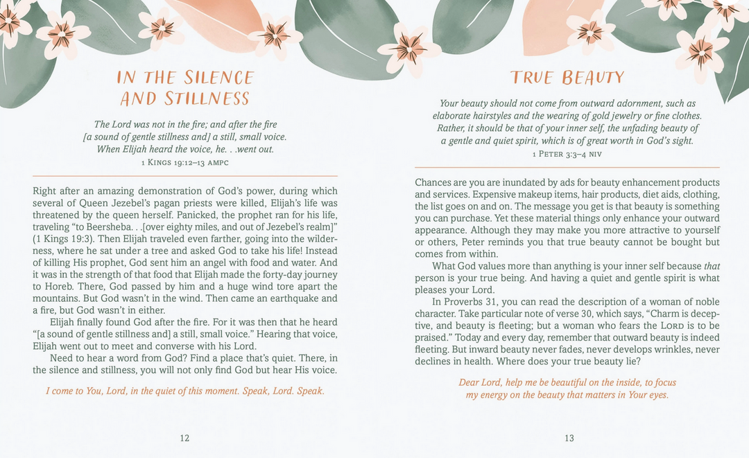 Quiet Time Devotions for Women Journal