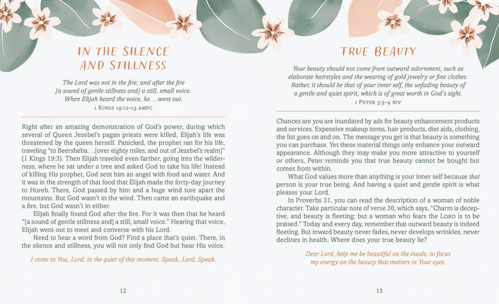 Quiet Time Devotions for Women Journal