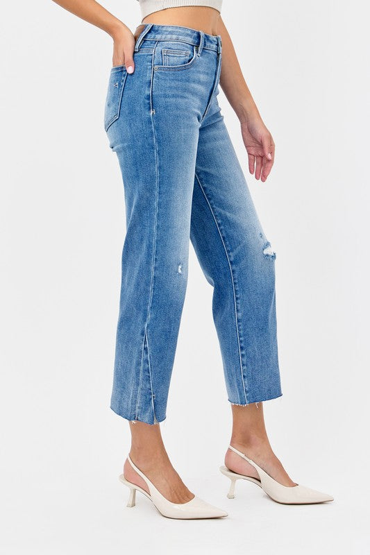 Hidden - Nora High Rise Cropped Jean
