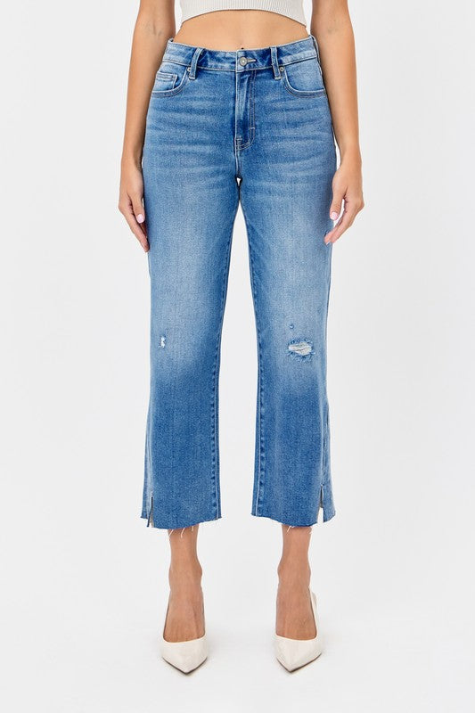 Hidden - Nora High Rise Cropped Jean