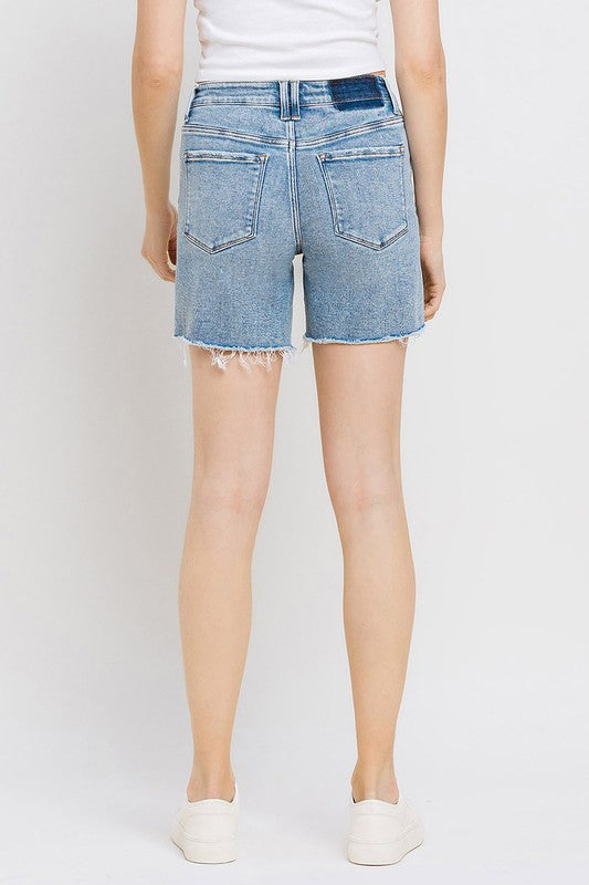 Vervet - Dolly High Rise Midi Shorts
