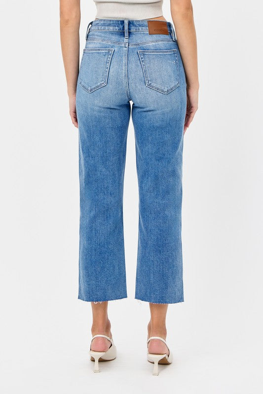 Hidden - Nora High Rise Cropped Jean