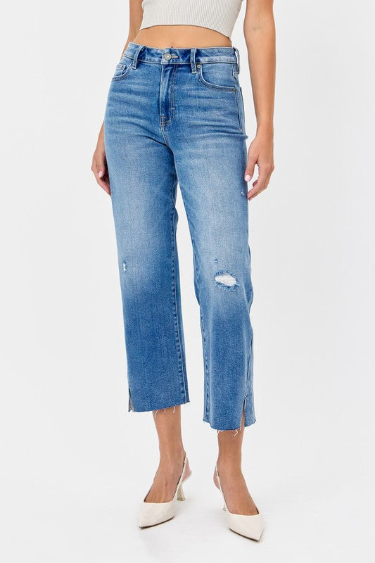 Hidden - Nora High Rise Cropped Jean