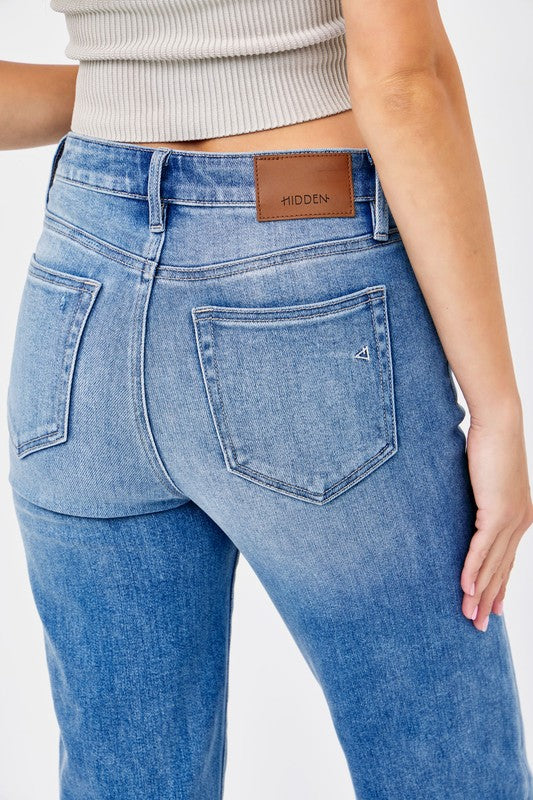 Hidden - Nora High Rise Cropped Jean