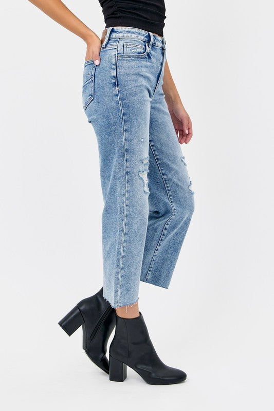 HIdden - Ella High Rise Wide Leg Jeans