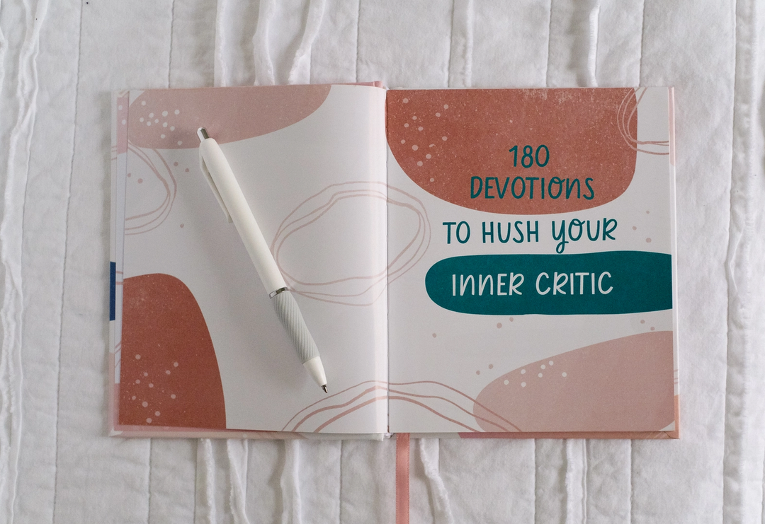 180 Devotions To Hush Your Inner Critic Journal