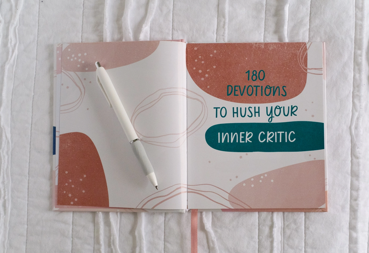180 Devotions To Hush Your Inner Critic Journal